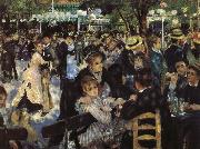 Pierre Auguste Renoir Red Mill Street dance oil painting reproduction